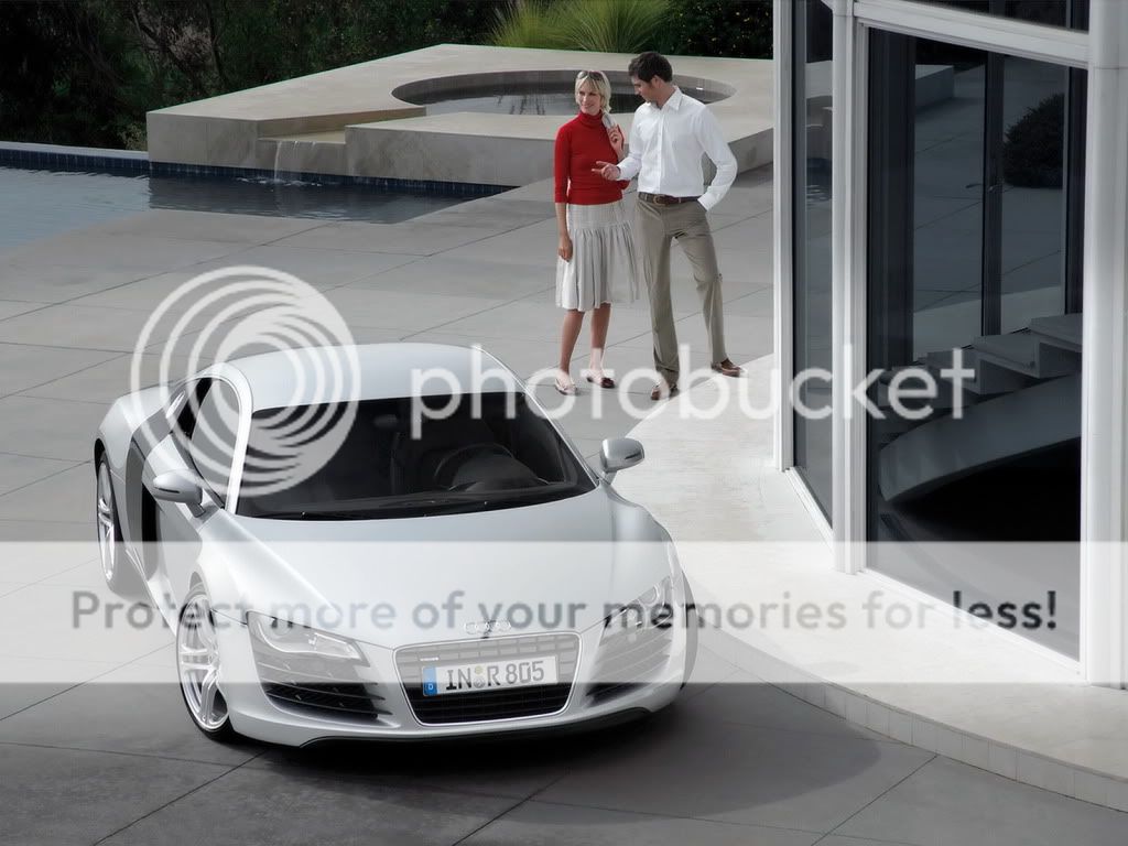 2007 Audi R8 Front Angle Top House