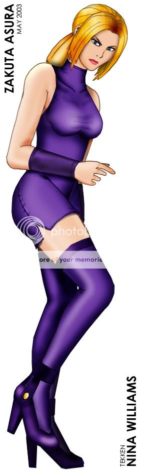 Tekken 2   Nina Williams CG