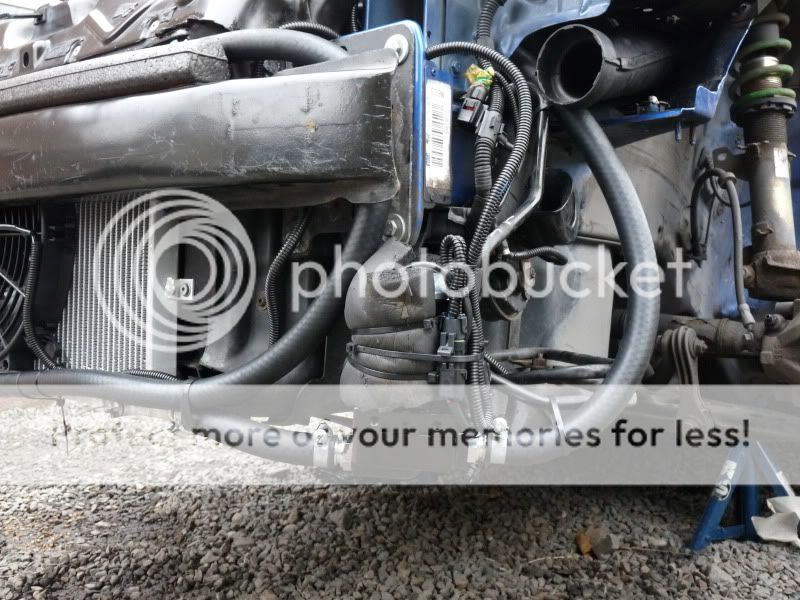 Water flow direction on a water/air intercooler