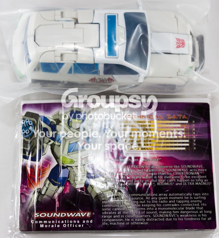 Soundwave Shattered Glass Timeline Transformers Collectors Club Botcon ...